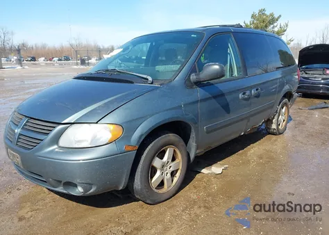 2005 Dodge Grand Caravan Sxt из США, поврежденный, VIN 2D4GP44L05R544987